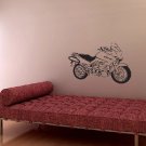 Wall Decor Vinyl Decal Sticker Sport Bike Chopper Motorcycle tz885