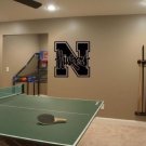 NCAA Nebraska Cornhuskers Wall Mural Vinyl Sticker Sports Logos A359