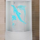 Ocean a fish dolphin Kids Room Children Stylish Wall Art Sticker Decal 9741