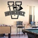 Ncaa Wall Mural Vinyl Sticker Sports Logos Vanderbilt Commodores (S1020)