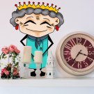 British Queen England Modern Art Full Color Wall Decal Sticker KR-57 FRST
