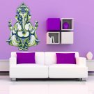 Ganesh Hinduizm Religion Elephant Full Color Wall Decal Sticker KR-71 FRST
