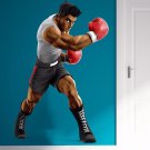 Boxer Boy Sport Game Full Color Wall Decal Sticker KR-97 FRST