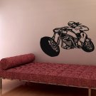 Wall Decor Vinyl Decal Sticker Bike Chopper Hog Harley Motorcycle tz860