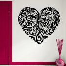 Wall Decal Heart Pattern Abstract Art Bedroom Decor Vinyl Sticker Murals AM21