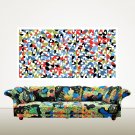 Graphic Design Abstraction Ornament Full Color Wall Decal Sticker AN-547 FRST