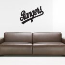 Wall Sticker Decal American Baseball MLB Team Logo Texas Rangers Gm1004