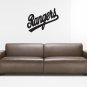 Wall Sticker Decal American Baseball MLB Team Logo Texas Rangers Gm1004