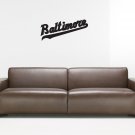 Wall Sticker Decal American Baseball MLB Team Logo Baltimore Orioles Gm0771