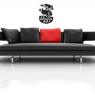 Wall Sticker Decal American Football NFL Team Logo Denver Broncos Gm0629