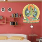 India Mandala Yoga Ornament Buddha Full Color Wall Decal Sticker AN-704 FRST