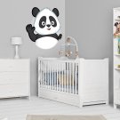 Panda Wild Animals Cartoon Full Color Wall Decal Sticker KR-81 FRST