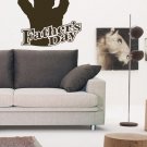 Father's Day father and son Kids Room Stylish Wall Art Sticker Decal 9159