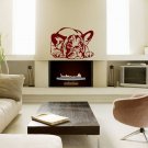 English bulldog dog pet cutie Kids Room Stylish Wall Art Sticker Decal 9467-4