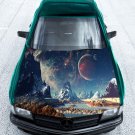 Fantastic Landscape Space Universe Full Color Car Decal Sticker KC-92 FRST