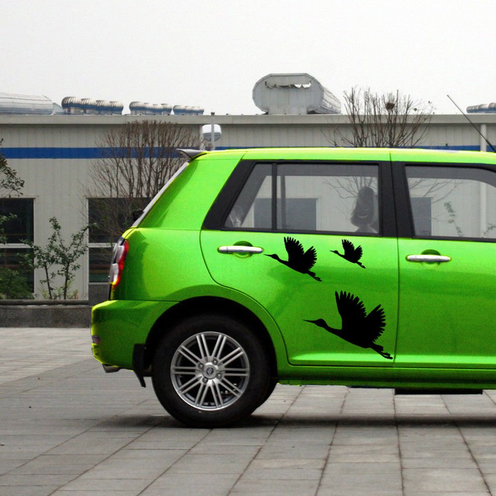 Crane Goose Duck Bird Full Color Car Decal Sticker KC-118 FRST