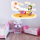 Cartoon Characters Children'S Room Full Color Wall Decal Sticker AN-581 FRST