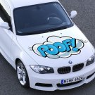 Poof! Lettering Cloud Logo Full Color Car Decal Sticker KR-110 FRST