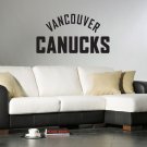 Wall Sticker Decal American Hockey NHL Team Logo Vancouver Canucks Gm1747