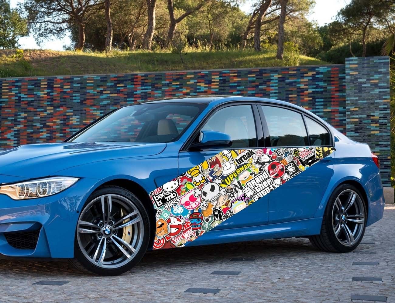 Logo Cartoon Comics Game Collage Full Color Car Decal Sticker KC-402 FRST