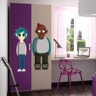 Music Band Children'S Room Full Color Wall Decal Sticker AN-567 FRST