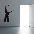 Wall Decor Vinyl Decal Japanese Samurai Ninja with Swords tz187