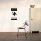 Wall Sticker Decal American Football NFL Team Logo Baltimore Ravens Gm0267