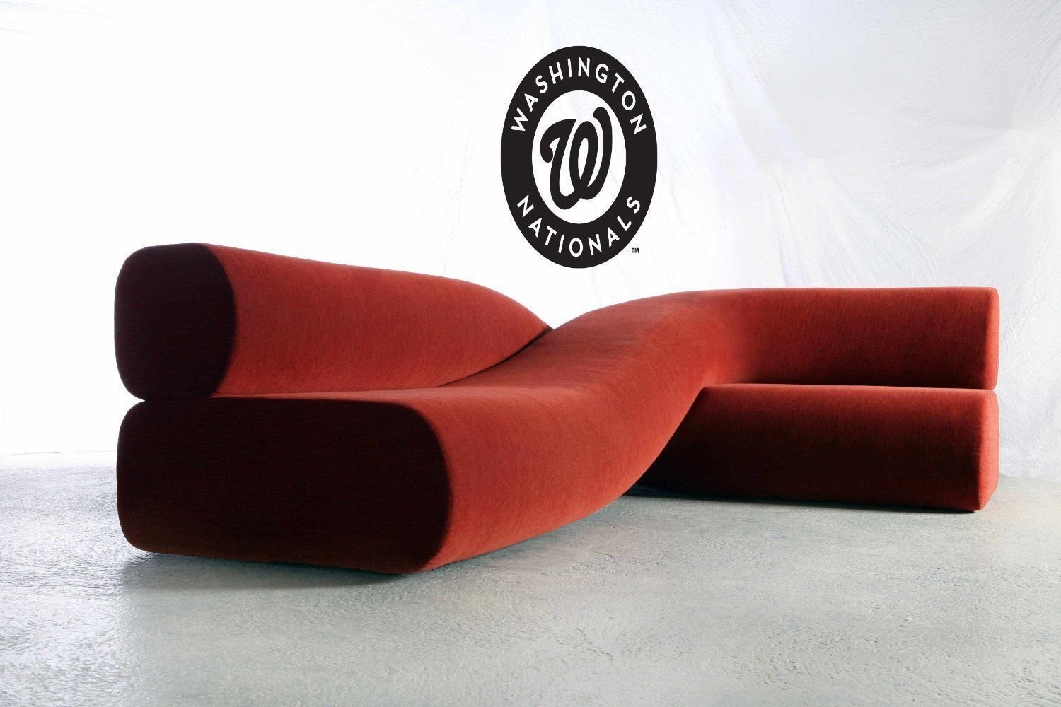 Wall Sticker Decal American Baseball MLB Team Logo Washington Nationals Gm1310