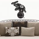 Wall Sticker Decal American Baseball MLB Team Logo Oakland Athletics Gm0946
