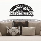 Wall Sticker Decal American Baseball MLB Team Logo Colorado Rockies Gm1083
