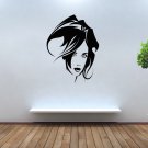 Beautiful Face Girl Woman Hair Salon Wall Decor Vinyl Decal Sticker tz84