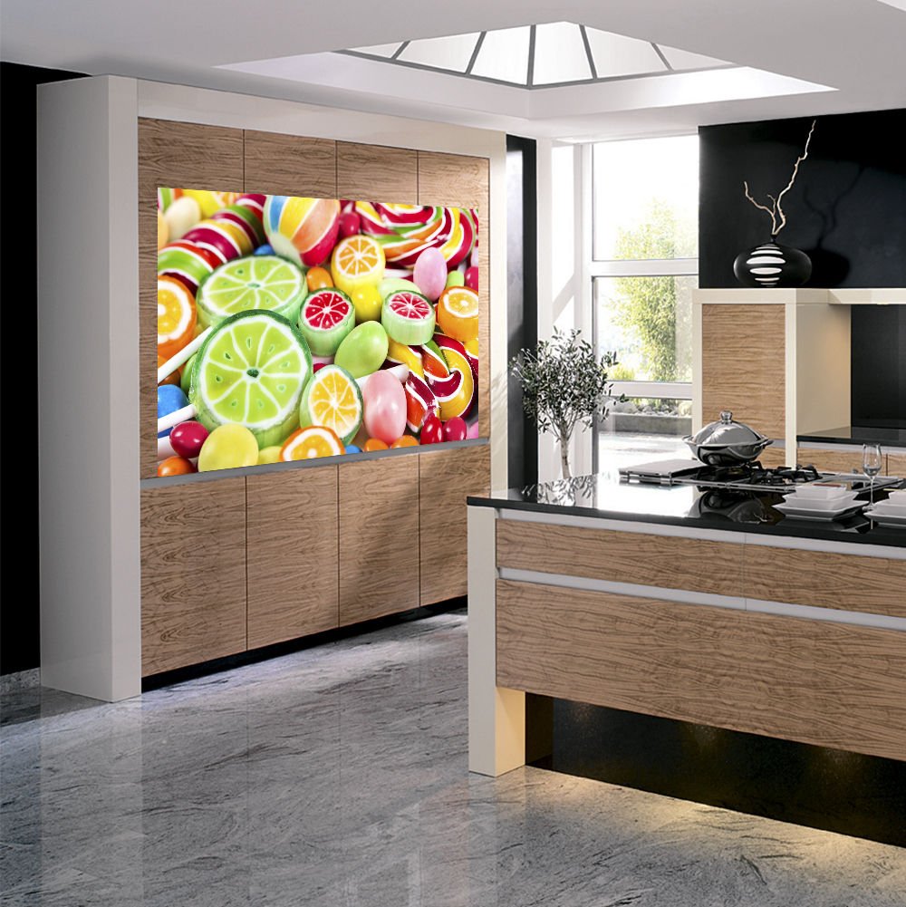 Sweets Candy Icicles Food Kitchen Full Color Wall Decal Sticker AN-643 FRST