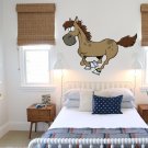 Horse Cartoon Animals Children Room Full Color Wall Decal Sticker KR-189 FRST