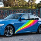 Rainbow Colors Paint Full Color Car Decal Sticker KC-318 FRST