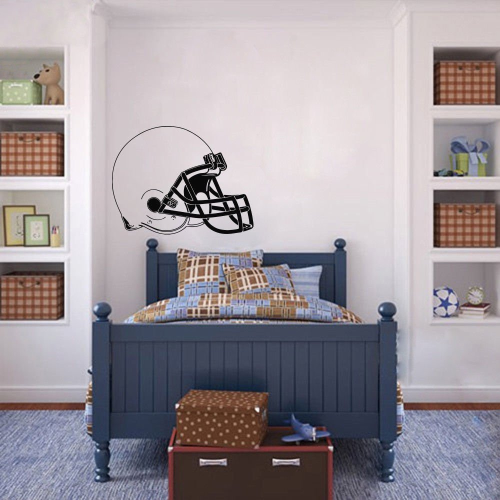 Wall Decor Vinyl Decal Sticker       helmet athlet&ETH;&micro; DA1441