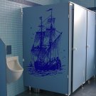 Ocean ship birds Room Children Stylish Wall Art Sticker Decal 8880