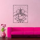 Wall Decor Vinyl Decal Sticker BOUQUET OF LILIES SUN DA654