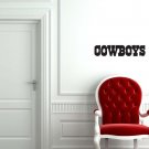 Wall Sticker Decal American Football NFL Team Logo Dallas Cowboys Gm0376