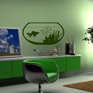 Fish animal aquarium undersea world seaweed Stylish Wall Art Sticker Decal 8666