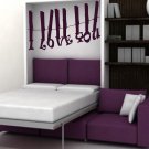 Pins I love you quote Kids Room Children Stylish Wall Art Sticker Decal 9133
