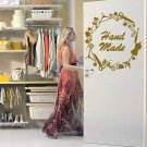 Studio atelier hand made handiwork Love heart hobby Wall Art Sticker Decal 9424