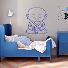 Toddler baby child yoga sport meditation Kids Stylish Wall Art Sticker Decal8714