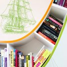 Ocean ship sail sea Kids Room Children Stylish Wall Art Sticker Decal 8989