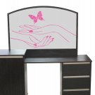 Beauty saloon manicure beautiful hands butterfly Wall Art Sticker Decal 9480