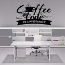 Restaurants cafe bar coffee Tea Job Children Stylish Wall Art Sticker Decal 9550