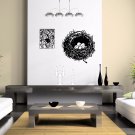 Nature landscape tree plant nest bird Kids Stylish Wall Art Sticker Decal 10078