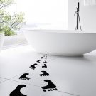 Footprints footwear hallway footprints Room Stylish Wall Art Sticker Decal 9241