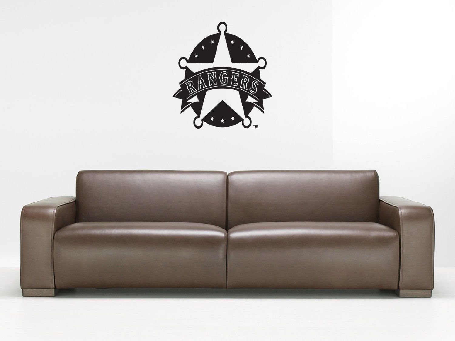 Wall Sticker Decal American Baseball MLB Team Logo Texas Rangers Gm1000