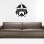 Wall Sticker Decal American Baseball MLB Team Logo Texas Rangers Gm1000