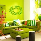 Merry Christmas wreath happy New Year Kids Stylish Wall Art Sticker Decal 8931